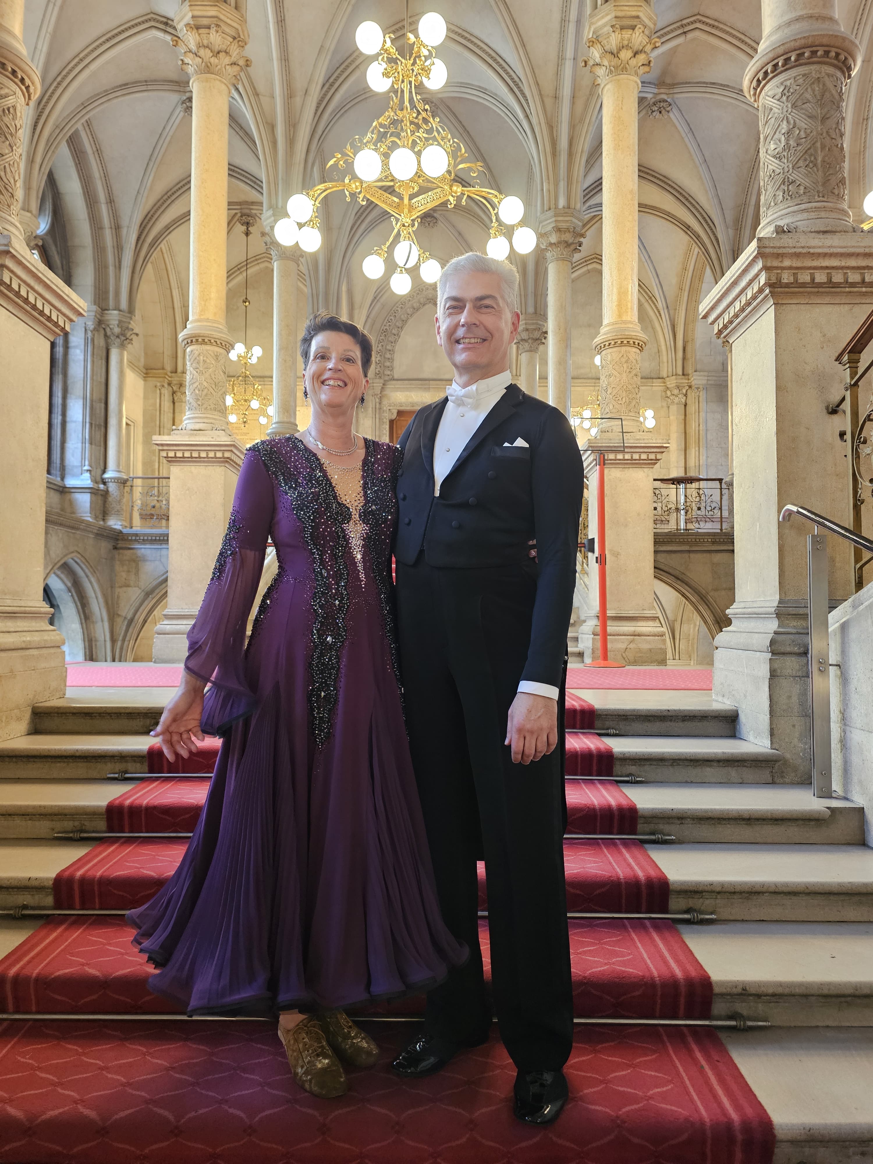 Heike und Andreas beim WDSF Vienna Dance Concourse 2026 in Wien